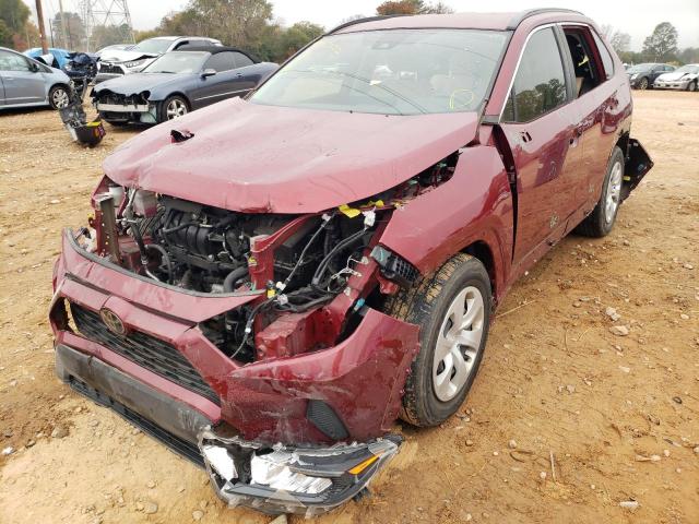 Photo 2 from auction – 2019 TOYOTA RAV4 LE with VIN JTMH1RFV7KD005750