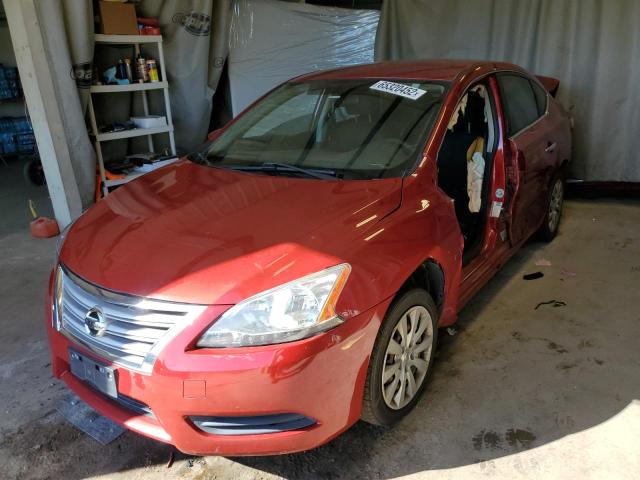 Photo 2 from auction – 2014 NISSAN SENTRA S with VIN 3N1AB7AP0EL643111