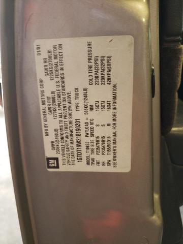 Photo 10 from auction – 2001 GMC SONOMA with VIN 1GTDT19W218190201