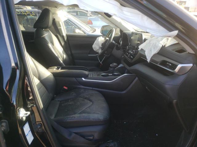 Photo 5 from auction – 2021 TOYOTA HIGHLANDER with VIN 5TDGZRBHXMS543550