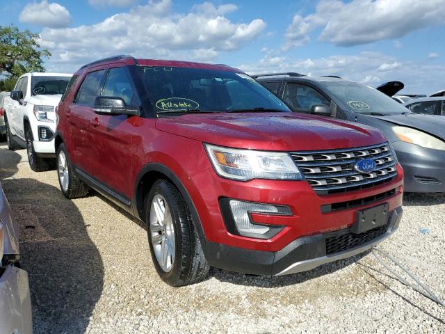 FORD EXPLORER X 2017 with VIN 1FM5K7D85HGC83129 - Photo from auction
