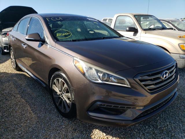 HYUNDAI SONATA SPO 2017 with VIN 5NPE34AF9HH565224 - Photo from auction