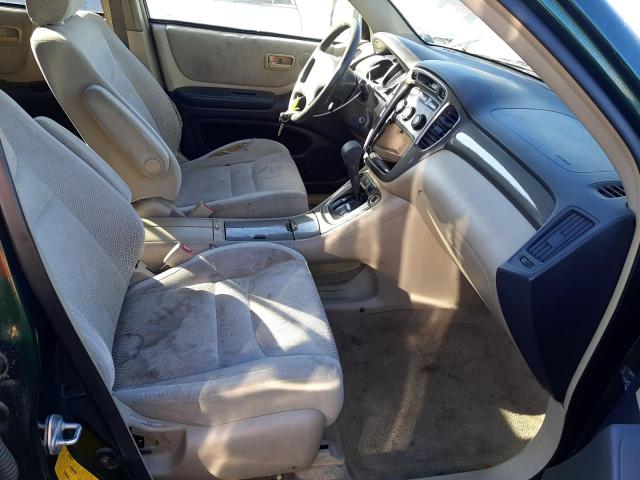 Photo 5 from auction – 2002 TOYOTA HIGHLANDER with VIN JTEGF21A820069727