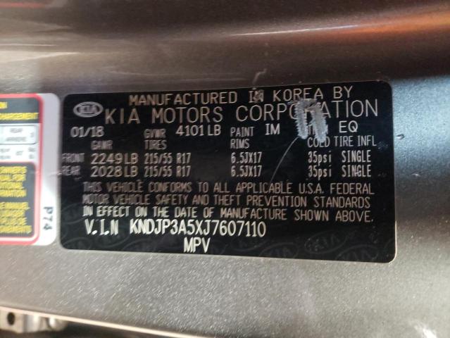 Photo 10 from auction – 2018 KIA SOUL + with VIN KNDJP3A5XJ7607110