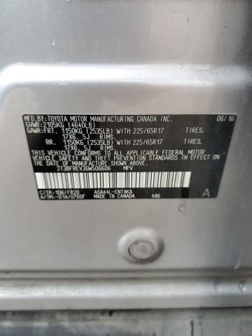 Photo 10 from auction – 2016 TOYOTA RAV4 LE with VIN 2T3BFREV3GW506606