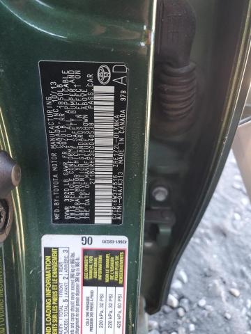 Photo 10 from auction – 2014 TOYOTA COROLLA L with VIN 2T1BURHE3EC040538