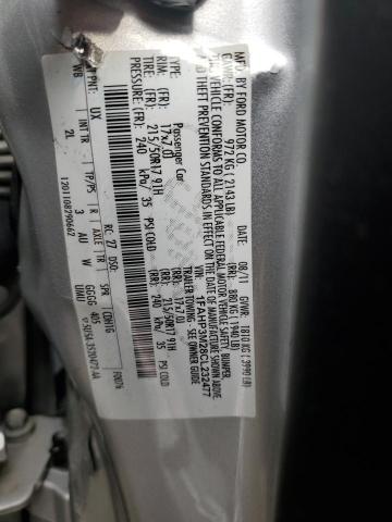Photo 10 from auction – 2012 FORD FOCUS SEL with VIN 1FAHP3M28CL232477