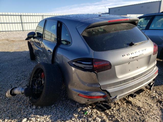 Photo 3 from auction – 2017 PORSCHE CAYENNE GT with VIN WP1AD2A20HLA81398