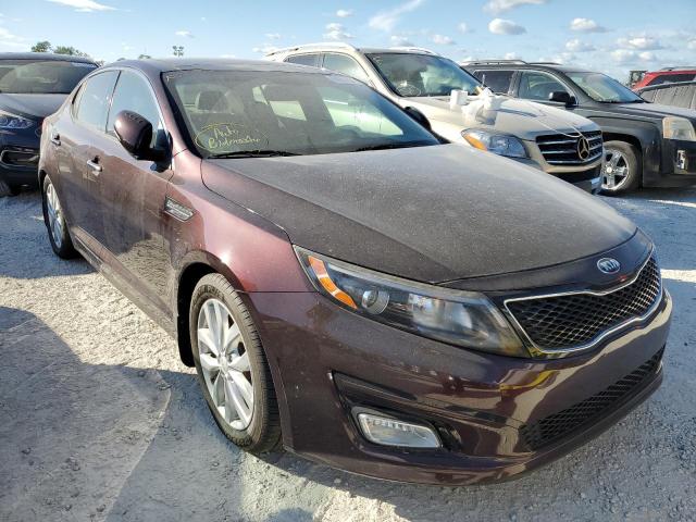 KIA OPTIMA EX 2014 with VIN 5XXGN4A78EG309580 - Photo from auction