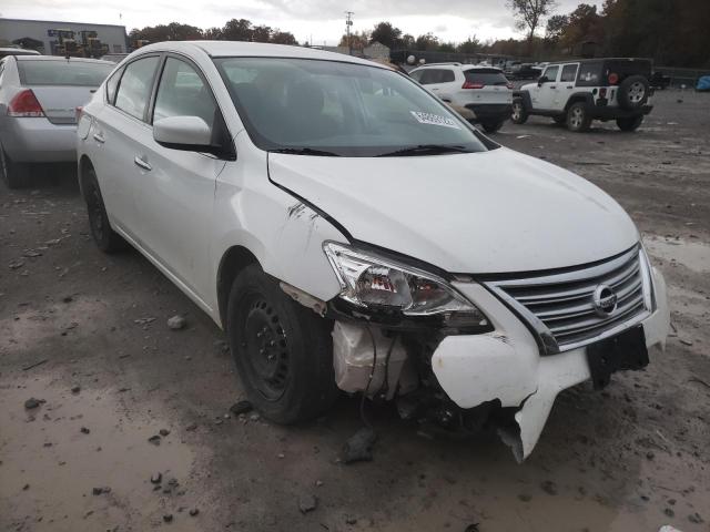 NISSAN SENTRA S 2015 with VIN 3N1AB7AP0FL670990 - Photo from auction