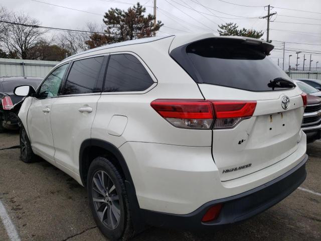 Photo 3 from auction – 2018 TOYOTA HIGHLANDER with VIN 5TDJZRFH5JS542267