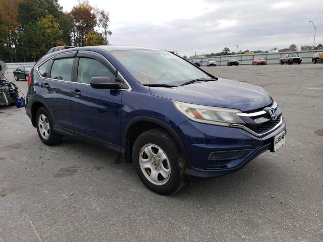 Photo 1 from auction – 2015 HONDA CR-V LX with VIN 2HKRM3H33FH512438