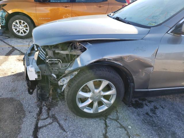 Photo 9 from auction – 2008 INFINITI EX35 BASE with VIN JNKAJ09F78M357638