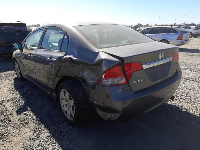 Photo 3 from auction – 2011 HONDA CIVIC LX with VIN 19XFA1F5XBE039141