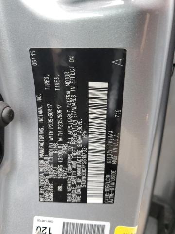 Photo 10 from auction – 2015 TOYOTA SIENNA XLE with VIN 5TDYK3DC7FS618733