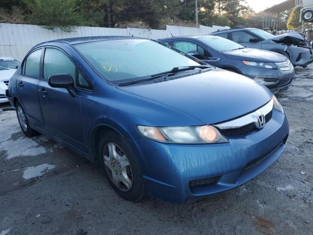 Photo 1 from auction – 2010 HONDA CIVIC VP with VIN 19XFA1F37AE057464