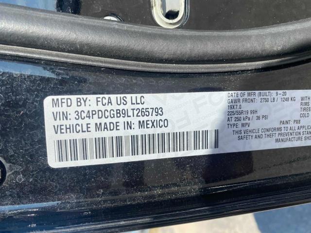 Photo 10 from auction – 2020 DODGE JOURNEY CR with VIN 3C4PDCGB9LT265793
