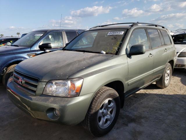 Photo 2 from auction – 2007 TOYOTA HIGHLANDER with VIN JTEGD21A370170770
