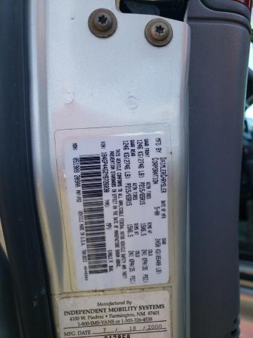 Photo 10 from auction – 2000 DODGE GRAND CARA with VIN 1B4GP44G2YB726030