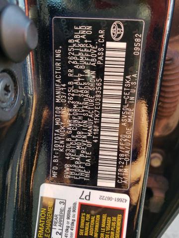 Photo 10 from auction – 2014 TOYOTA CAMRY L with VIN 4T1BF1FK7EU383565