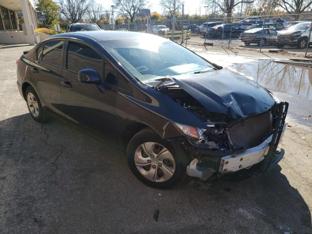 HONDA CIVIC LX 2013 with VIN 2HGFB2F58DH601212 - Photo from auction