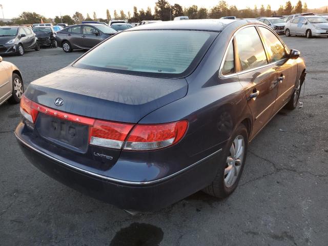 Photo 4 from auction – 2007 HYUNDAI AZERA SE with VIN KMHFC46F67A180007