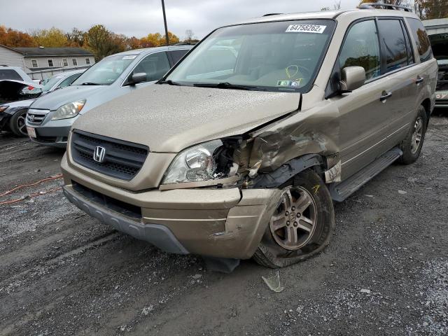 Photo 9 from auction – 2005 HONDA PILOT EXL with VIN 5FNYF18555B060808
