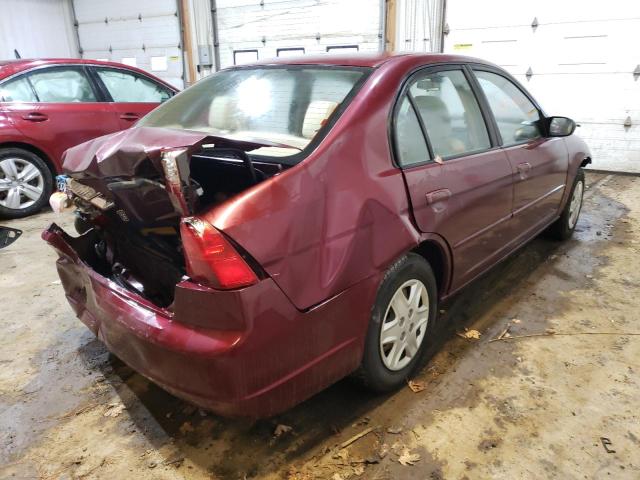 Photo 4 from auction – 2003 HONDA CIVIC EX with VIN 2HGES15523H596174