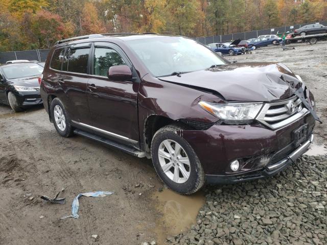 Photo 1 from auction – 2013 TOYOTA HIGHLANDER with VIN 5TDZK3EH0DS119350
