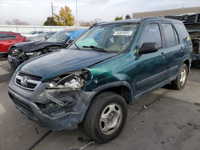 Photo 2 from auction – 2002 HONDA CR-V LX with VIN JHLRD68422C008174