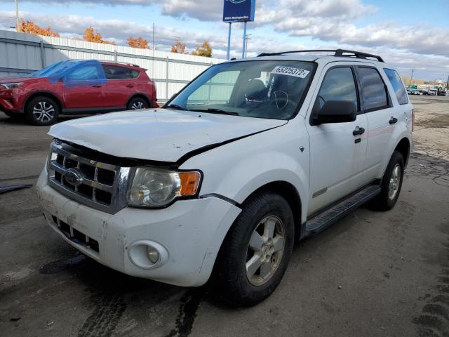 Photo 2 from auction – 2008 FORD ESCAPE XLT with VIN 1FMCU93168KE62634