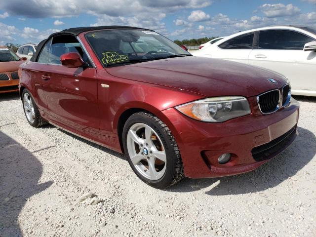 BMW 128 I 2013 with VIN WBAUL7C5XDVE87614 - Photo from auction