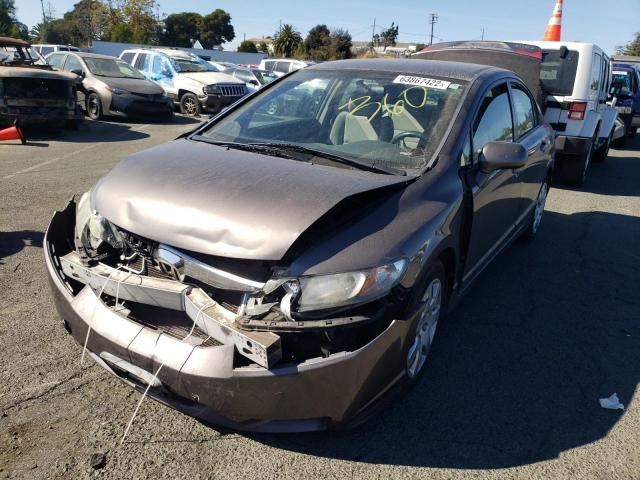 Photo 2 from auction – 2011 HONDA CIVIC LX with VIN 2HGFA1F51BH531997