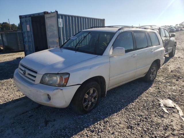 Photo 2 from auction – 2007 TOYOTA HIGHLANDER with VIN JTEGP21A670143926