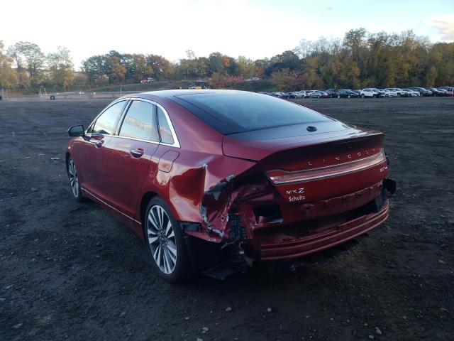Photo 3 from auction – 2017 LINCOLN MKZ RESERV with VIN 3LN6L5F91HR645011