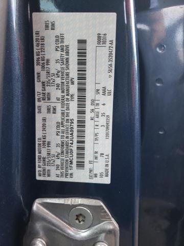Photo 10 from auction – 2018 FORD ESCAPE S with VIN 1FMCU0F74JUA09795