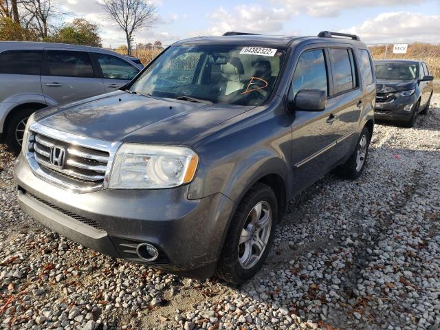 Photo 2 from auction – 2013 HONDA PILOT EXL with VIN 5FNYF4H57DB041063