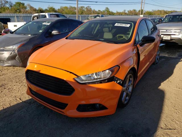 Photo 2 from auction – 2016 FORD FUSION S with VIN 3FA6P0G75GR211008