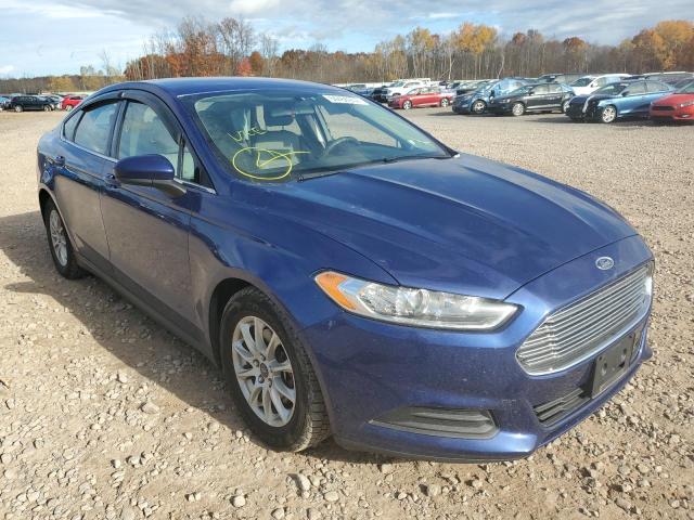 FORD FUSION S 2015 with VIN 3FA6P0G73FR156525 - Photo from auction