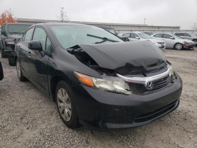 HONDA CIVIC LX 2012 with VIN 19XFB2F54CE063441 - Photo from auction