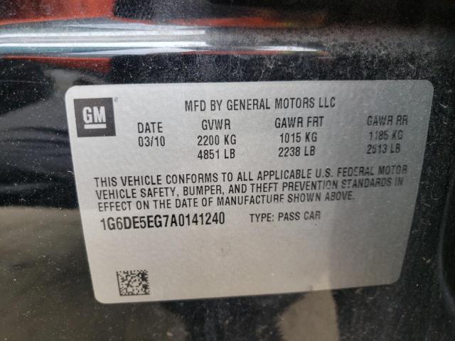 Photo 10 from auction – 2010 CADILLAC CTS LUXURY with VIN 1G6DE5EG7A0141240
