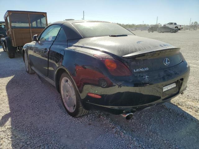 Photo 3 from auction – 2002 LEXUS SC 430 with VIN JTHFN48Y120016173