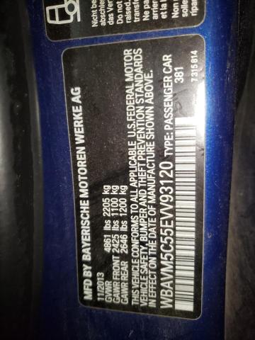 Photo 10 from auction – 2014 BMW X1 XDRIVE3 with VIN WBAVM5C55EVV93120