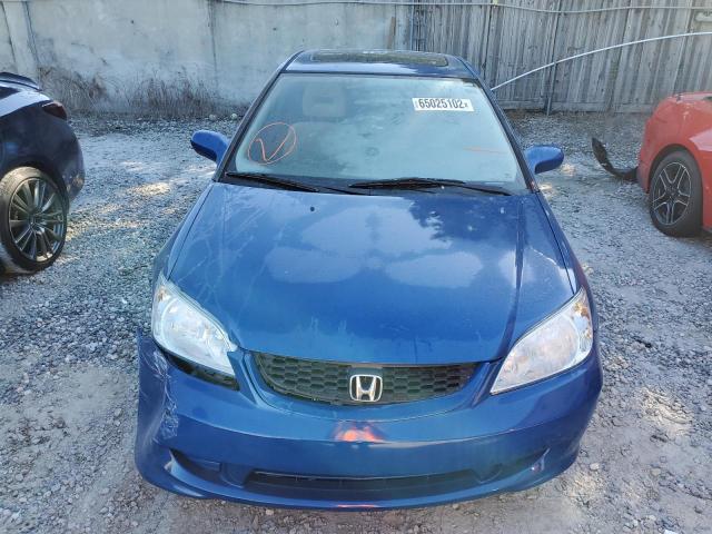 Photo 5 from auction – 2005 HONDA CIVIC EX with VIN 1HGEM22915L012778