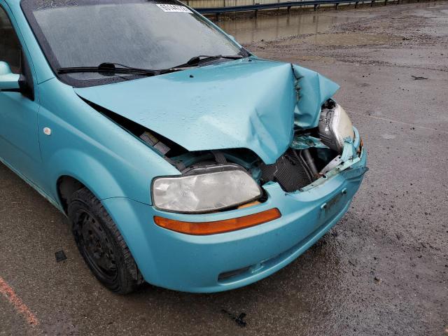 Photo 9 from auction – 2006 CHEVROLET AVEO BASE with VIN KL1TD56626B555532