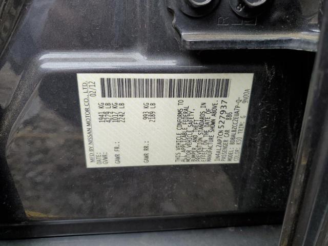 Zdjęcie 10 z aukcji – 2012 NISSAN ALTIMA BAS z VIN 1N4AL2AP7CN527937