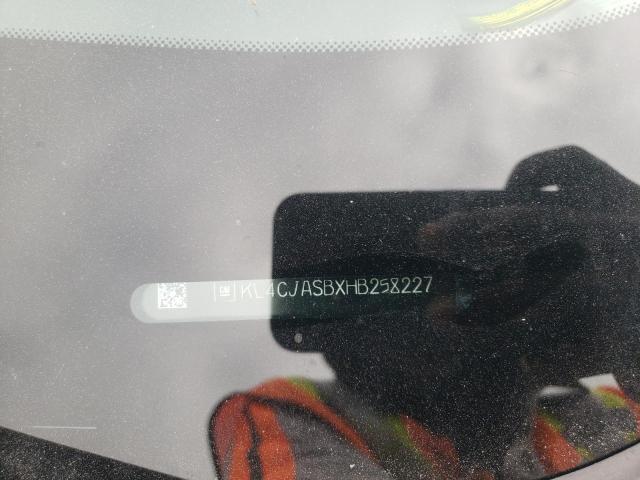 Photo 10 from auction – 2017 BUICK ENCORE PRE with VIN KL4CJASBXHB258227