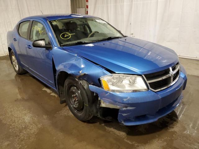 DODGE AVENGER SX 2008 with VIN 1B3LC56R08N641320 - Photo from auction