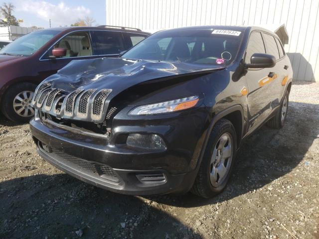 Photo 2 from auction – 2016 JEEP CHEROKEE S with VIN 1C4PJLAB7GW257161