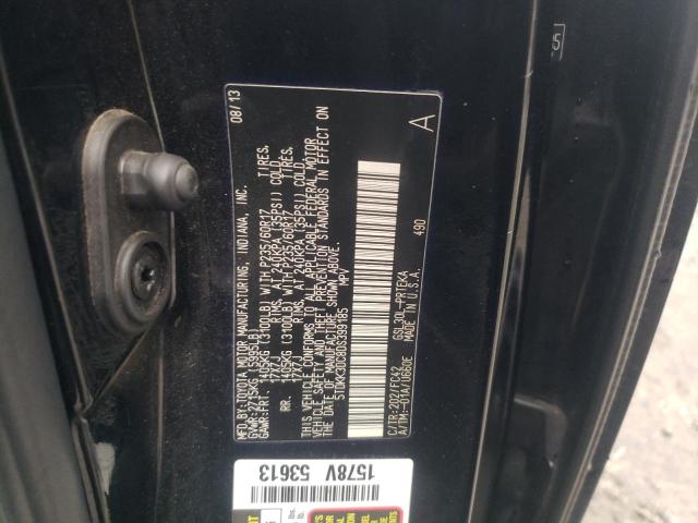 Photo 10 from auction – 2013 TOYOTA SIENNA LE with VIN 5TDKK3DC8DS399185